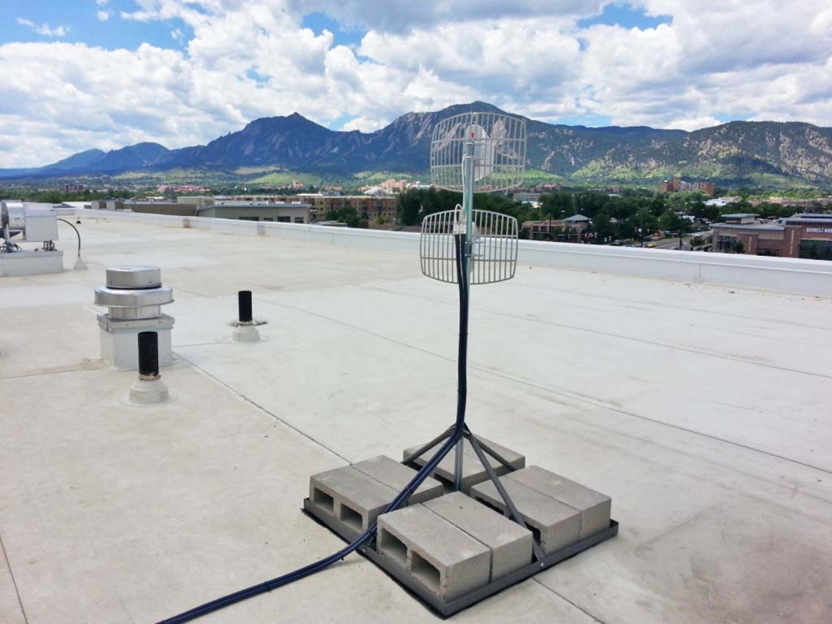 Shown here are a pair of grids with parabolic reflectors at a DAS for the Hyatt Hotel in Colorado. Optimized for 4G, this DAS has worked flawlessly from the day it was deployed back in 2015 and has never required any service calls as is the case with most of our deployments.